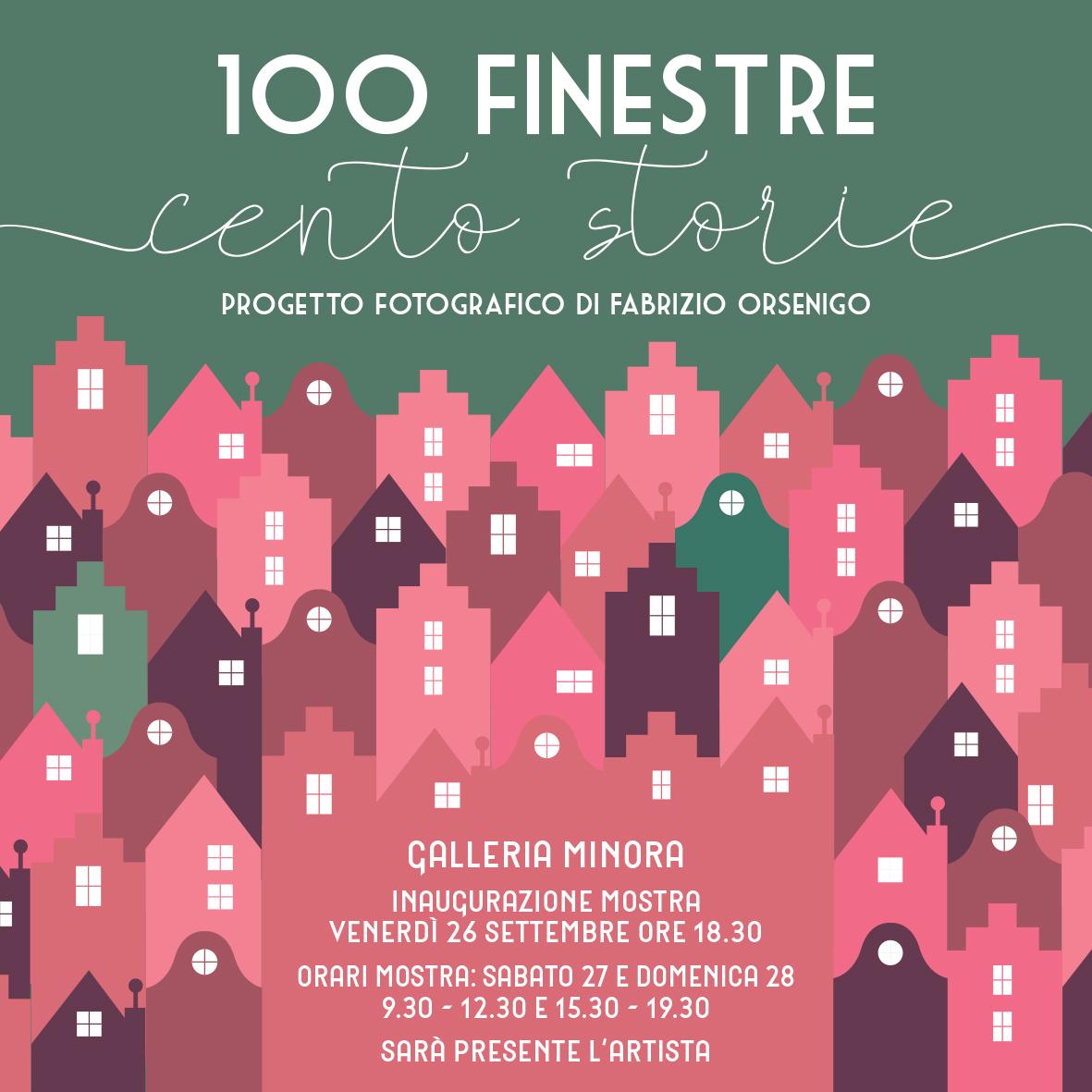 100 finestre, 100 storie - Progetto fotografico di Fabrizio Orsenigo