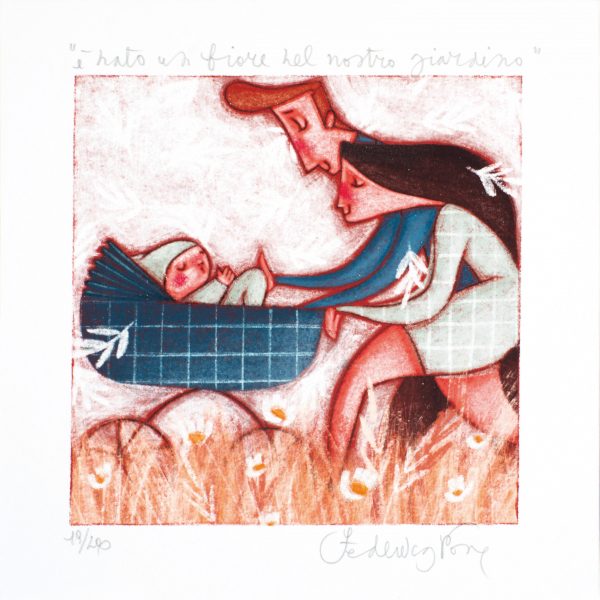 È nato un fiore nel nostro giardino - Lui