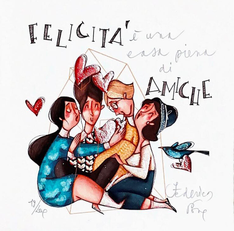 Felicità è una casa piena di amiche - Quattro amiche