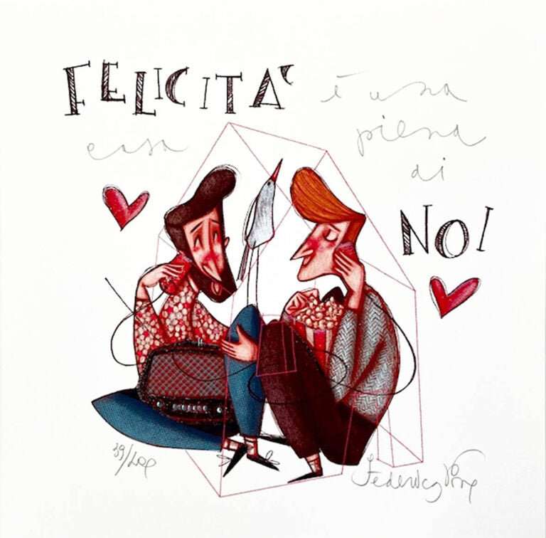 Felicità è una casa piena di noi