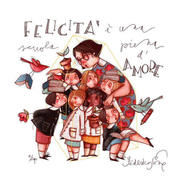 Felicità è una scuola piena di amore