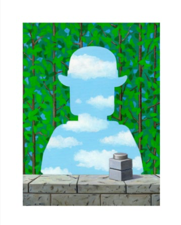 La belle promenade - René Magritte